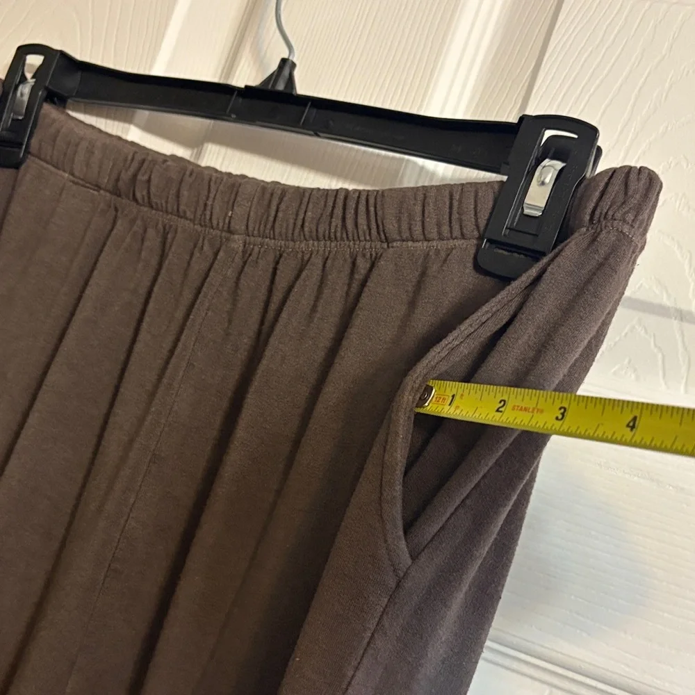 Bryn Walker Brown Relaxed Fit Pants with pockets Sz M - Picture 7 of 10